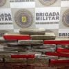 Brigada Militar apreendeu 15 kg de maconha em Coronel Bicaco
