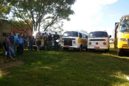 Rolador: Brigada Militar realiza fiscalização em veículos do Transporte Escolar