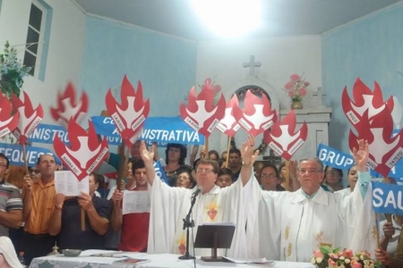 Paróquia Santa Cecília realizou Confraternização das Comunidades no encerramento do Ano Mariano
